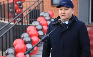 Открытие физкультурно-оздоровительного комплекса в Шалкаре с плавательным бассейном