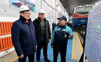 Аким области посетил локомотивное депо «Қамқор Локомотив» в Аягозе