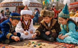 Акция «Караван национальных игр» в школах страны