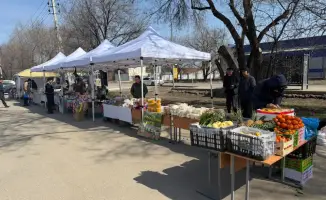 Ярмарка сельхозпродукции в Алатау