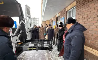 В Кокшетау специализированный детский сад «Аяла» получил новый автомобиль для детей с особыми потребностями