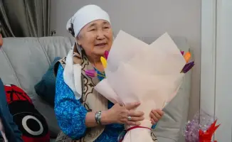 Поздравления с 8 Марта получили ветераны г. Кокшетау