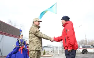 Ключи от новых квартир для спасателей в Алматы