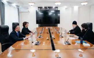 Аида Балаева и митрополит Александр обсудили религиозные ценности в Астане