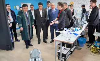 ТУРКЕСТАН: В КЕНТАУСКОМ ПОЛИТЕХНИЧЕСКОМ КОЛЛЕДЖЕ ЗАЖГЛИСЬ ИСКРЫ ЦИФРОВОГО БУДУЩЕГО В НОВОМ IT-КАБИНЕТЕ