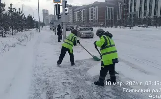 Обильный снегопад в Астане: активные меры по уборке снега с использованием более 1700 единиц спецтехники