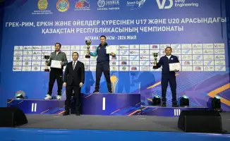 Алматы победила на республиканском первенстве по борьбе