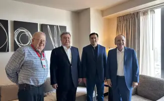 Обсуждение вызовов и инвестиций в энергорынке на встрече министра энергетики Казахстана и Дэниела Ергина