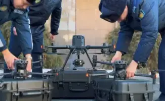 Использование дронов полицией Жетысу: 232 правонарушения и 8 найденных пропавших