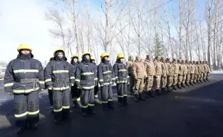 В Сарыозеке открыли современную пожарную часть для улучшения безопасности в селах
