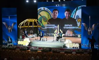В битве слов команда Абай одержала победу над Западно-Казахстанской областью в республиканском айтысе