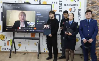 Новый AI стартап офис в университете Ахмета Ясауи