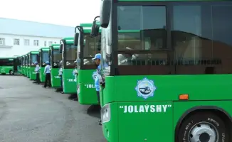 Общественный транспорт в Туркестанской области будет бесплатным в день референдума 15 марта