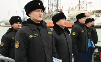 Экипажи Военно-морских сил успешно завершили курсовую задачу К-1 в Актау