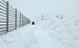 На трассе «Астана – Кокшетау» началась установка новой снегозащитной системы Wall из углепластика