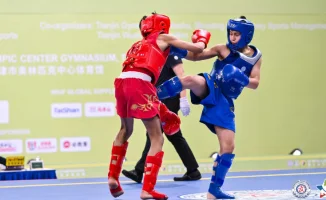 Казахстанский спортсмен вошёл в историю на чемпионате мира по ушу-саньда в Китае