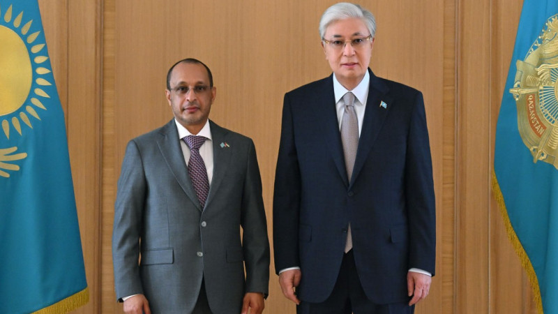 Токаев встретился с послом ОАЭ в Астане Павлодаре