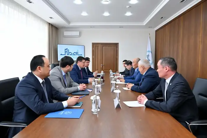 Аким области встретился с руководителем Национальной палаты предпринимателей «Атамекен» (8)