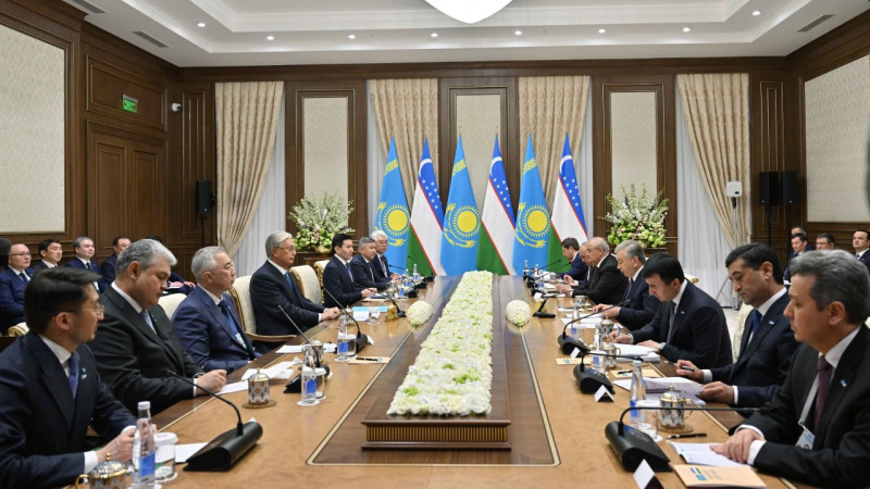 Токаев и Мирзиёев обсудили стратегическое партнерство на неформальной встрече Павлодаре