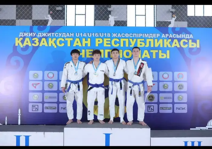 Алматинские атлеты в джиу-джитсу: медальный дождь на чемпионате Казахстана