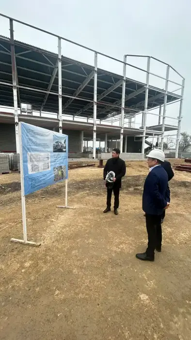 Строительство нового вокзала в Мангистау с площадью 8899 кв м и пропускной способностью 2800 пассажиров в сутки