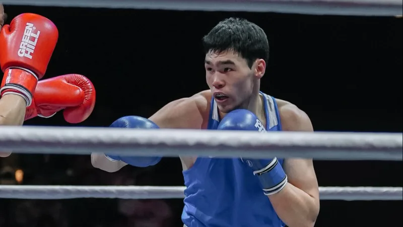 Золотая медаль для Казахстана: Аккалыков победил в финале чемпионата Азии по боксу Павлодаре