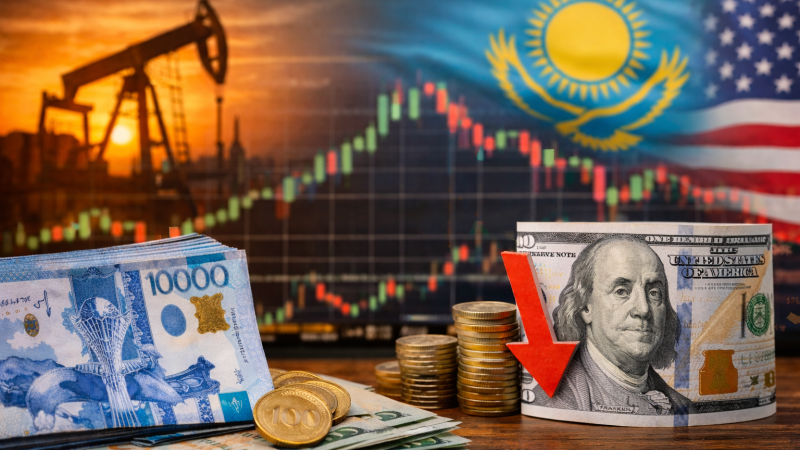 Курс тенге укрепляется по отношению к доллару: мнения финансовых аналитиков и экономистов Павлодаре