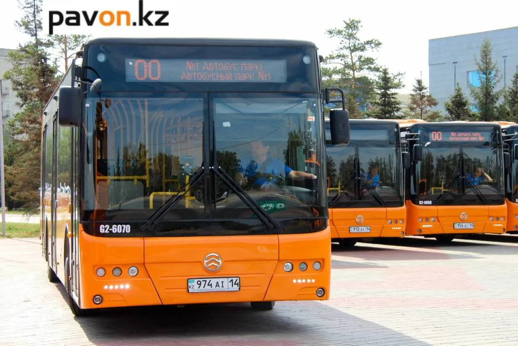 В Павлодаре автобусный водитель лишён прав на полгода за нарушение ПДД, объехав препятствие Павлодаре