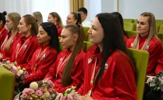 Волейболистки команды «Жетісу» отмечены за достижения в спорте и подготовку к Лиге чемпионов Азии