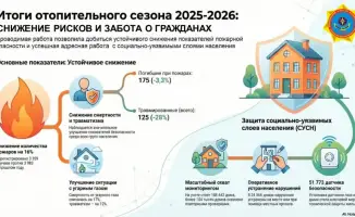 Снижение числа пожаров в отопительный сезон: последствия для безопасности общества