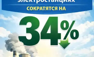 Сокращение выбросов на угольных электростанциях на 34% улучшит экологическую ситуацию в Казахстане