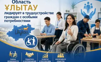 В области Ұлытау планируется удвоение квоты на трудоустройство граждан с особыми потребностями