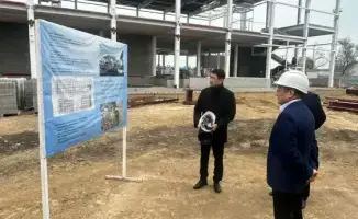Строительство нового вокзала в Мангистау с площадью 8899 кв м и пропускной способностью 2800 пассажиров в сутки