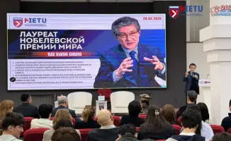 Нобелевский лауреат Раэ Квон Чунг делится знаниями с молодежью Казахстана на открытой лекции
