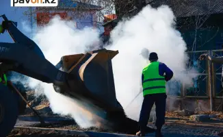 Павлодар: строительство более 20 километров тротуаров