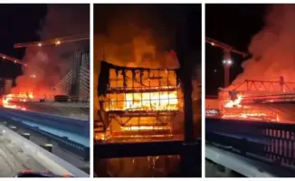 В Павлодаре вновь загорелся строящийся мост через Иртыш, что стало уже третьим инцидентом с начала года. Пожар произошел на многомиллиардном объекте, вызывая обеспокоенность у местных жителей и властей. Корреспондент Tengrinews.kz сообщает о повторяющейся