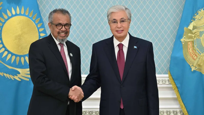 Токаев обсудил здравоохранение с главой ВОЗ в Алматы Павлодаре