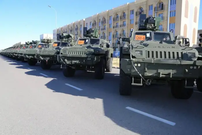Гарнизонный развод силовых структур завершён в Туркестане перед саммитом ОТГ