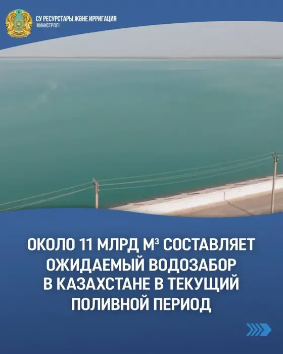 Введение лимитов водозабора в южных областях Казахстана: меры по регулированию водопотребления в условиях нехватки ресурсов
