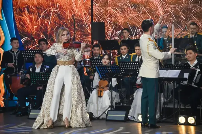 Концерт в Астане ко Дню защитника Отечества искусство и патриотизм