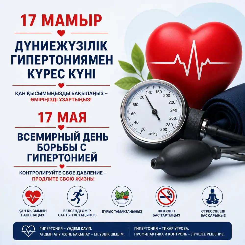 17 Мая: Глобальные Угрозы Артериальной Гипертензии и Их Последствия