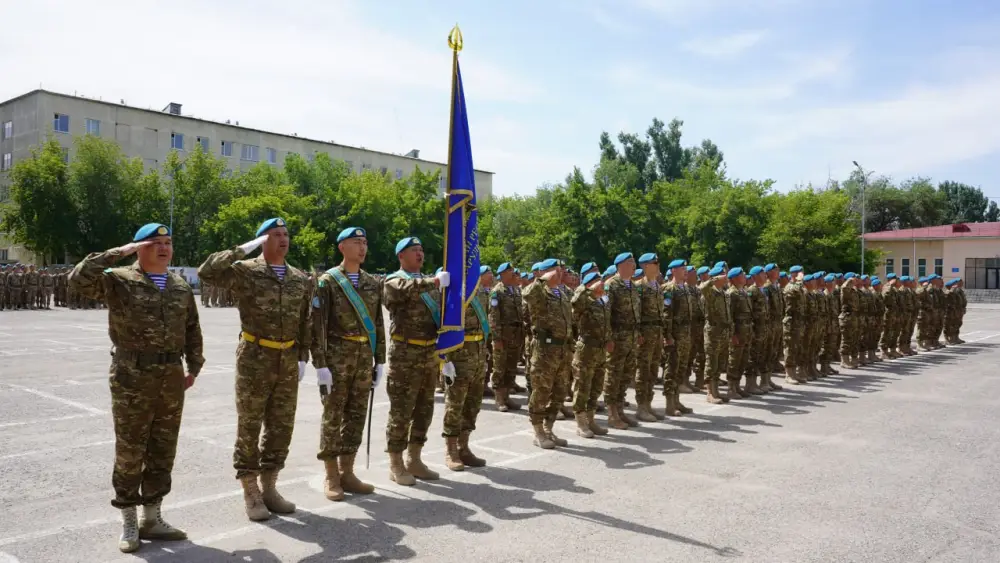 Казахстанские миротворцы отправились на Голанские высоты для выполнения задач ООН