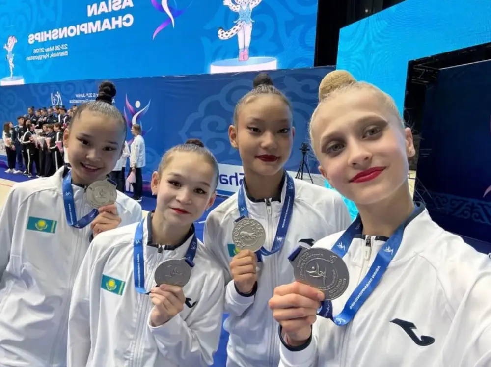 Astana Gymnasts Shine at Asian Championships with 15 Medals