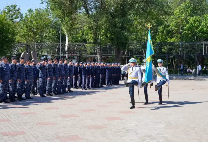 В ТУРКЕСТАНЕ ОТМЕТИЛИ ДЕНЬ ЗАЩИТНИКА ОТЕЧЕСТВА И ДЕНЬ ПОБЕДЫ