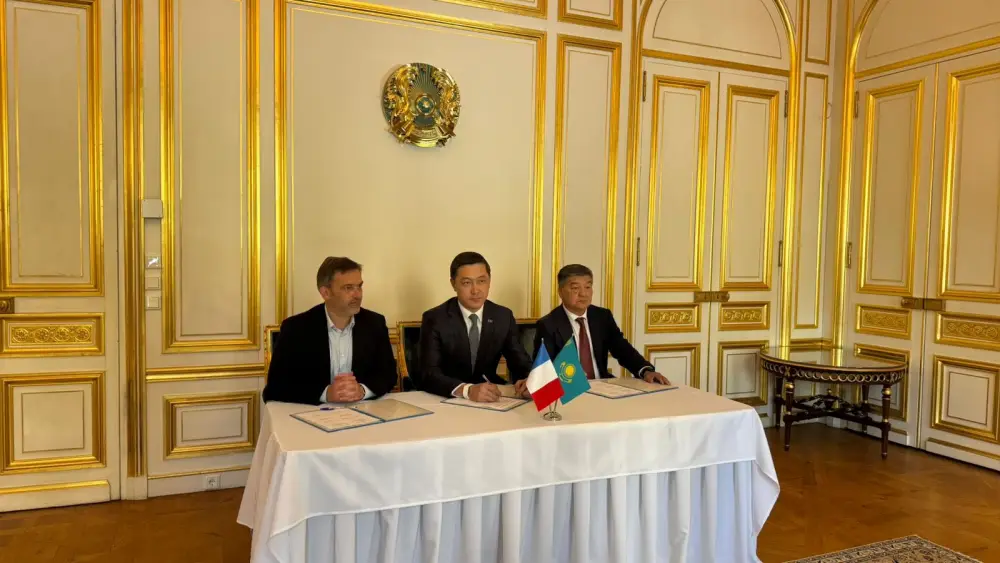 Делегация Кызылординской области подписала меморандумы о сотрудничестве с французскими компаниями в Париже