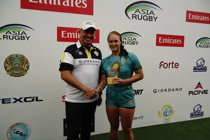 Казахстанская женская сборная по регби завоевала серебро на чемпионате Азии в Алматы
