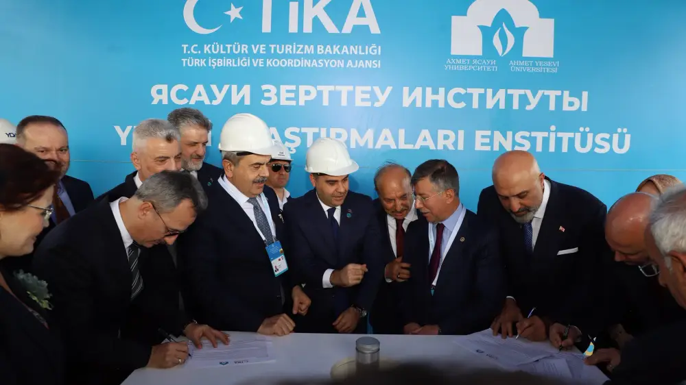 Капсула Яссауи заложена в Туркестане