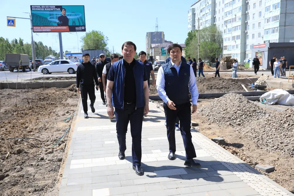 Улучшение городской инфраструктуры в Актобе: 32 проекта благоустройства обеспечат безопасность детей