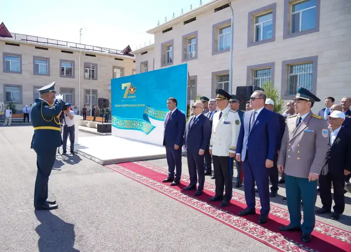 В ТУРКЕСТАНЕ ПРОШЛО ПАТРИОТИЧЕСКОЕ МЕРОПРИЯТИЕ, ПОСВЯЩЕННОЕ ДНЮ ЗАЩИТНИКА ОТЕЧЕСТВА
