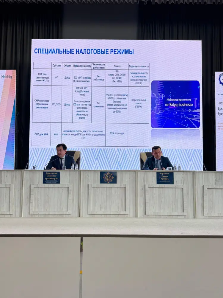 Новый налоговый кодекс в Казахстане упрощает отчетность для бизнеса
